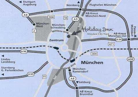Holiday Inn Munich-Schwabing Экстерьер фото